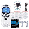 8 Modes Tens Machine Dual Output 8 Electrode Pads for Pain Relief Pulse Massage EMS Muscle Stimulation